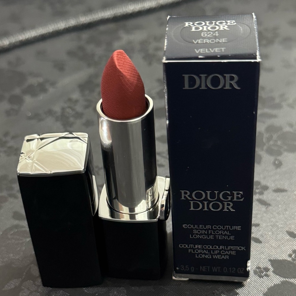 Dior Rouge Dior Long Wear Lipstick in Shade 624 Verone